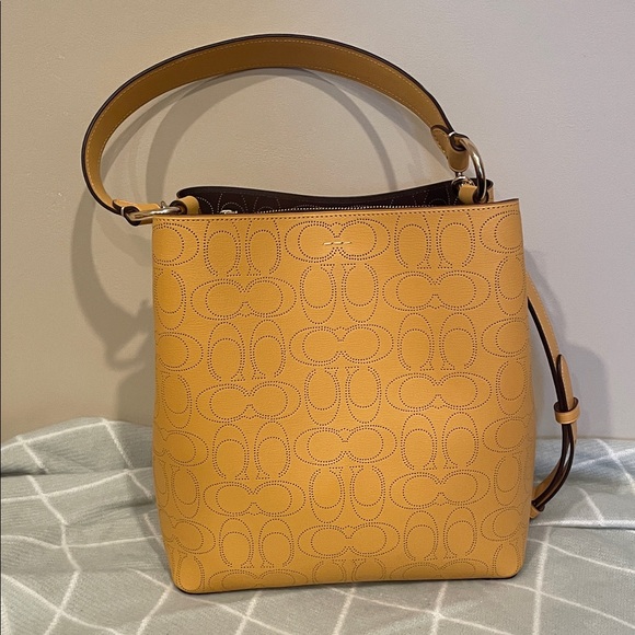 Coach Mustard color Shoulder Bag - Picture 2 of 5